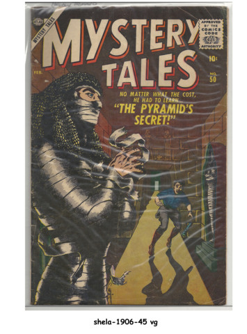 Mystery Tales #50 © February 1957